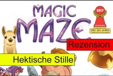 Magic Maze / Spiel des Jahres 2017 (Nominierung) /  Anleitung & Rezension / SpieLama