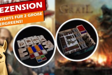 ► Tainted Grail & Through the Ages - LaserOx Inserts / Rezension / Brettspiel