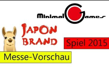 Japon Brand & Minimal Games (Herbst-Neuheiten) / Essen-Vorschau 2015 / SpieLama