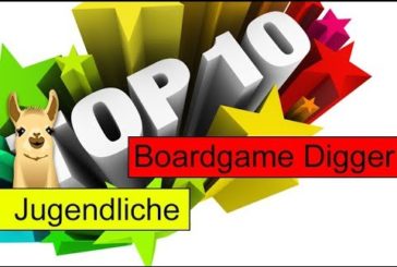Die besten Spiele für Jugendliche / Top 10 / SpieLama / Boardgame Digger